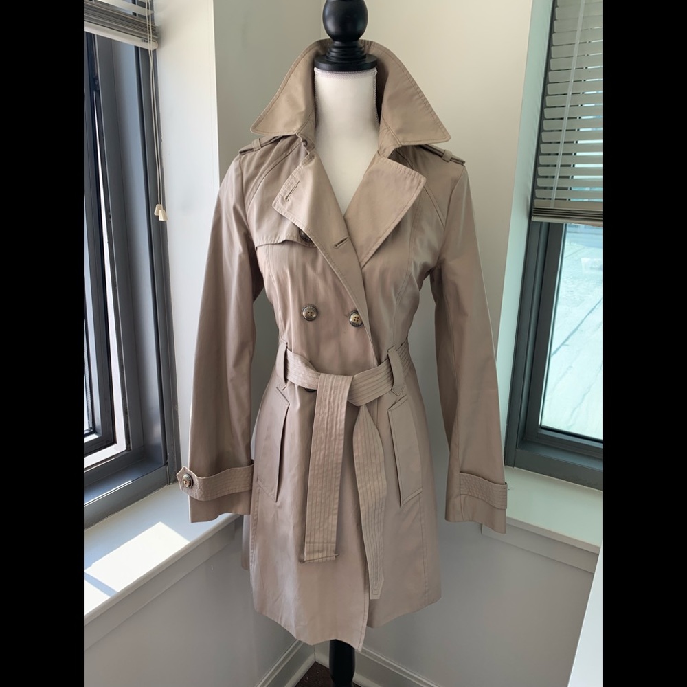 Express Classic Khaki Trench Coat